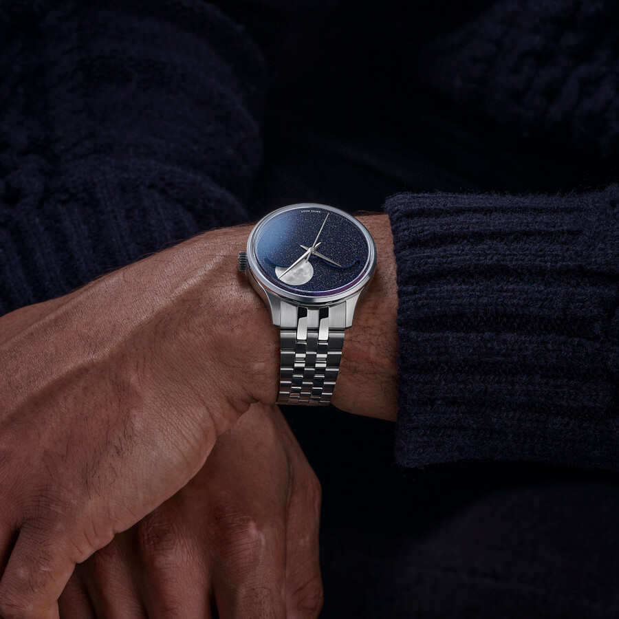 c1 moonphase consort bracelet 37mm christopher ward