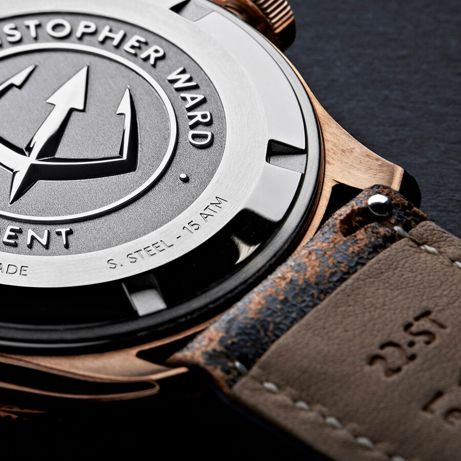 vintage oak leather christopher ward